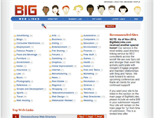 Tablet Screenshot of bigweblinks.com